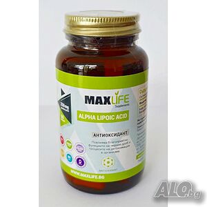 Хранителна добавка Alpha Lipoic Acid + Riboflavin - MAXLIFE Supplements