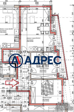 Тристаен апартамент за продажба в нова сграда кв. Еленово!