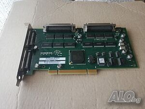 LSI Symbios Logic Dual Channel SCSI Controller Card SYM22802 PCI