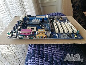 Дънна платка Shuttle AS45 v1.3 Socket 478 +CPU