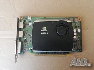 Видео карта NVidia Quadro FX 580 512MB GDDR3 128bit PCI-E