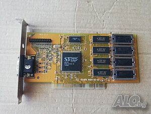 Видео карта S3 Virge N1E3BD 86C325 2MB PCI