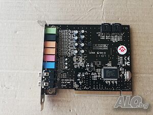 Звукова карта Diamond XtremeSound 7.1/24-bit Dolby Digital Live (CMI8768+) PCI Звукова карта | Компютърни компоненти, резервни части | София