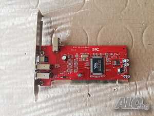 PCI 3+1 Port 1394 FireWire Adapter Card RH1394-A006