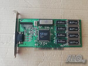 Видео карта S3 Super Virge/DX ARISTO IHAART 4MB PCI