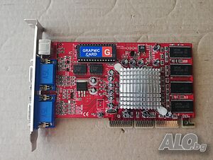 Видео карта ATi Radeon RV100 DDR/Radeon VE 64MB 2x VGA TV-Out 64MB AGP