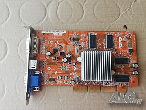 Видео карта ATi Radeon Asus A9250GE 256MB DDR 128bit AGP