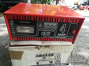 НОВО зарядно устройство за акумулатори ABSSAR. за 12V 4А.