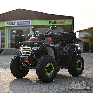 Бензиново АТВ 200CC BULLMAX автоматик, теглич, лебедка, маслено охлаждане, фул екстри