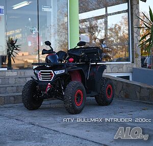 ATV BULLMAX 200cc, лебедка, теглич, подгрев на ръкохватките, маслено охлаждане