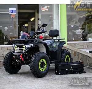 ATV 200CC BULLMAX R-N-D автоматик, лебедка, теглич, GREEN CAMOUFLAGE