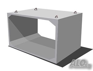 бетонна КАБЕЛНА ШАХТА --правоъгълни капаци и шахти за