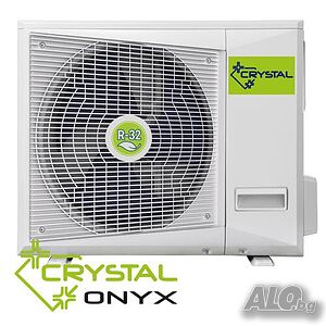 Термопомпа Crystal ONYX 8S CLO-8S/CLI-8S,8 kW, сплит, отопление, охлаждане и БГВ