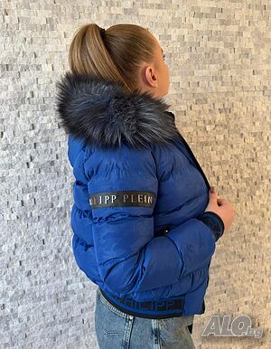 Дамски якета Philip Plein с естествен пух