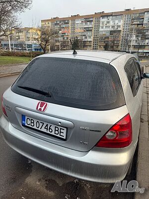 Honda Civic 2002 бензин с газова бутилка