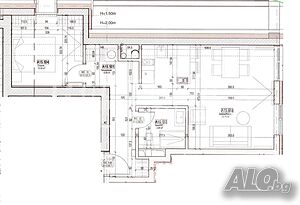 Двустаен апартамент с гледка към града и планината в комплекс Tech Park Residence