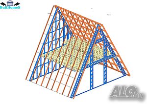 Сглобяеми къщи, Модулни, Жилищни-78м²