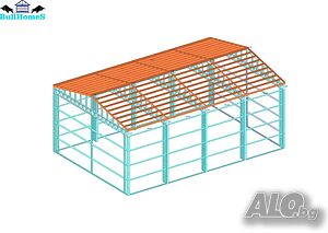 ЛИЗИНГ - Халета, Хале, Магазини, Магазин, Складове 96м2-8м х 12м х 4