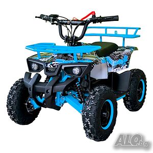 Детско бензиново ATV MAXMOTORS TOURIST 49cc - Blue Camouflage