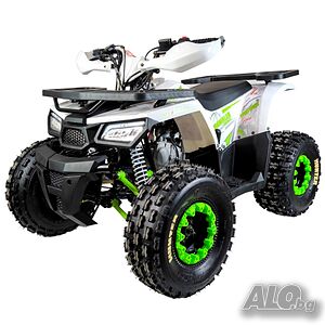 ATV 150 кубика MaxMotors Sport spirit - зелено с бяло