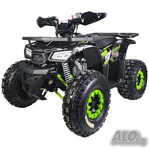 ATV 125 кубика MaxMotors Sport spirit - зелено с черно