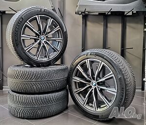 20” Зимен К-т BMW Джанти Style 740 M Гуми 2020 Датчици X5 G05 X6 G06