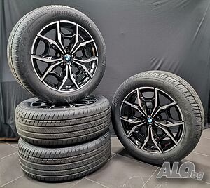 Нов К-т 19” Оригинал Джанти BMW Style 887 M с Летни Гуми Bridgestone X3 X4 G01 G02 7916263