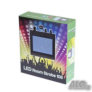 Блиц LED Room Strobe с 108 многоцветни LED диода