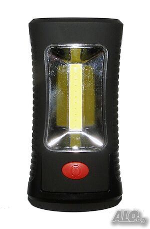 Къмпинг LED лампа 3 W COB + 1 W, с кука и магнит