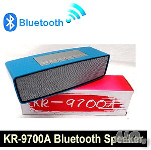 Mini bluetooth колонка FM Radio, USB, microSD, AUX - 10 W