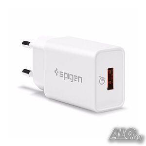 SPIGEN USB бързо зарядно Quick Charge (QC) 3.0,  5VDC-3A/ 9VDC-2A/ 12VDC-1.5A