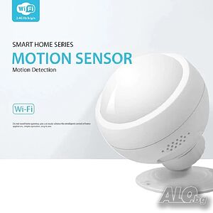 WiFi Pir сензор за движение, Smart Life,Tuya, Alexa, Google, за вътрешна или външна употреба