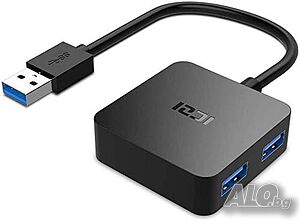 ICZI 4 портов USB 3.0 хъб, Data, 5Gbps