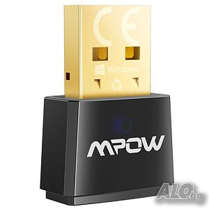 Mpow ® Bluetooth USB адаптер 5.1 USB донгъл,  2-в-1 Bluetooth предавател приемник