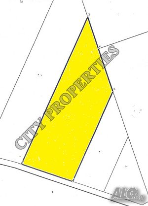Парцел с правоъгълна форма за продажба в кв. Струмско на гр. Благоевград.