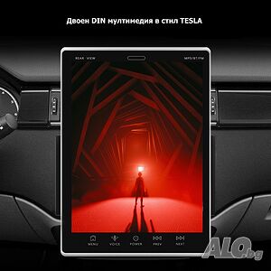 9.5’’ Tesla style 2-DIN универсална мултимедия с Android 12, RDS, 32GB ROM, RAM 2GB