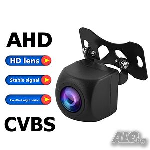 Автомобилна 170° CVBS/AHD 720p камера, огледална картина