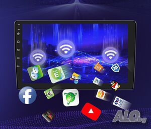 9” 2-DIN мултимедия с Android 13 128GB ROM, RAM 6GB DDR3_32, 8-ядрен процесор