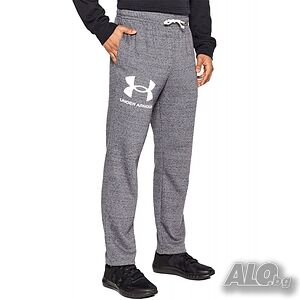 Спотрно долнище under armour rival terry pants grey