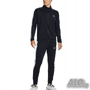 Мъжки спортен екип under armour knit track suit black