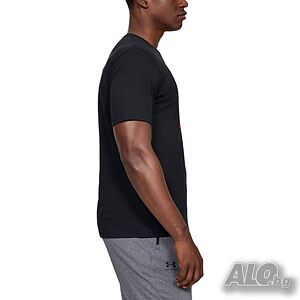 Мъжка тениска under armour gl foundation tee black