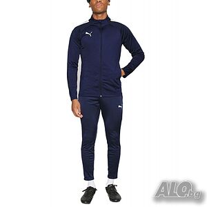 Мъжки спортен екип PUMA TeamLiga DryCell Tracksuit Navy