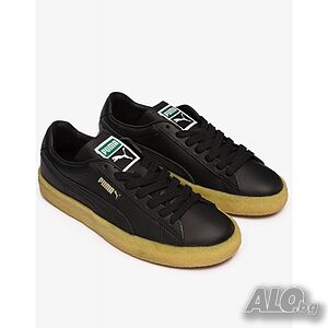 Унисекс кецове PUMA Suede Crepe Leather Shoes Black