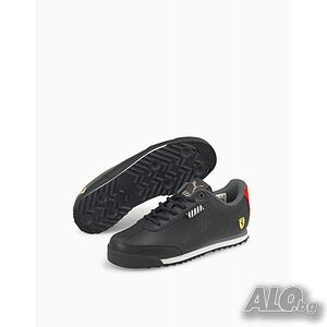 Детски спортни обувки PUMA x Scuderia Ferrari Roma Shoes Black