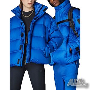 Унисекс зимно яке ADIDAS Blue Version Oversized Down Puffer Jacket Blue