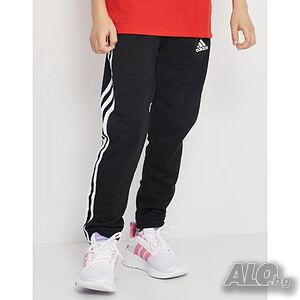 Детско спортно долнище ADIDAS Aeroready Primegreen 3-Stripes Tapered Pants Black