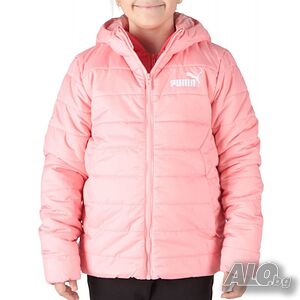 Детско розово яке PUMA Essentials Padded Jacket Peach Smoothie