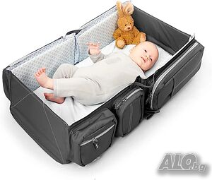 Чанта за бебе 2 в 1 Deltababy (чанта и кош)