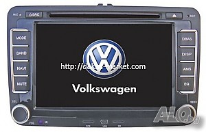 7” 2 DIN DVD за VW, SKODA... с всички екстри, с дигитална TV с два тунера в наличност