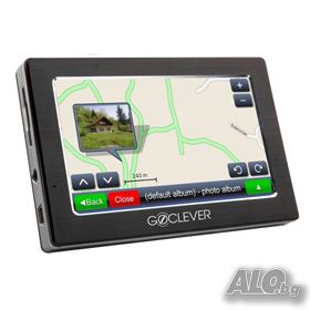 GPS Goclever GC-4384FM с карти на Европа 3D